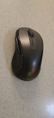 Logitech M510 Unifying Wireless Optical Mouse Black, Full Size with USB Receiver