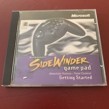 Microsoft SideWinder Game Pad Game Device Software CD