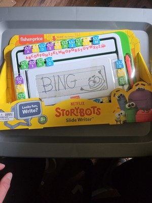 StoryBots Netflix Fisher Price Slide Writer 341-B Slide & Spell drawing Pen 