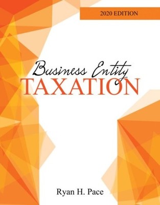 Pace - Business Entity Taxation - New paperback or softback - 80 - X555z