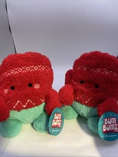  2 Bum Bumz by Russ Misty the Red Mitten Plush Toy Ski Lodge Bumz Ages 3 