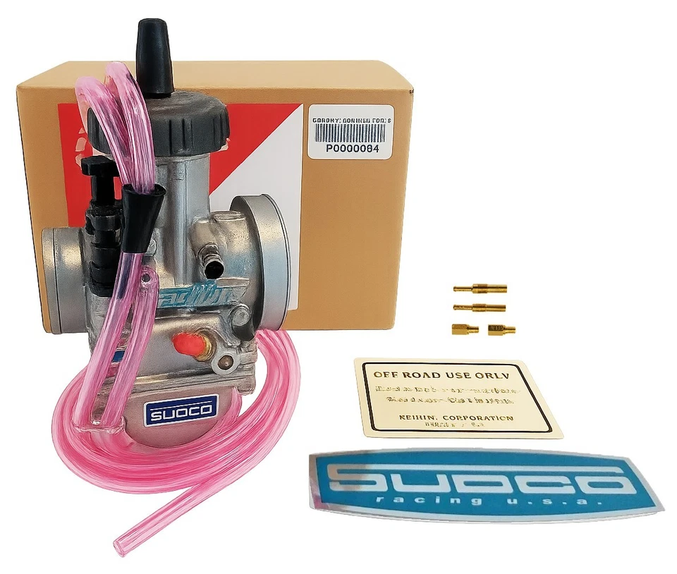 Kawasaki Tecate 3/4 LT250 ATC250R CR Keihin PWK Carb 35mm Airstriker Tri Z250 - Imagem 4 de 4