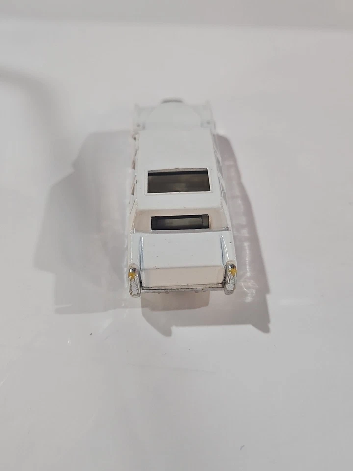 Hot Wheels Car 1990 blanco #112 limusina clásica de colección juguete fundido a presión Foto 4 de 4