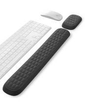 Wrist Rest Set Keyboard and Mouse Wrist Rest, Ergonomic Gel Pad for Desk, Mem...