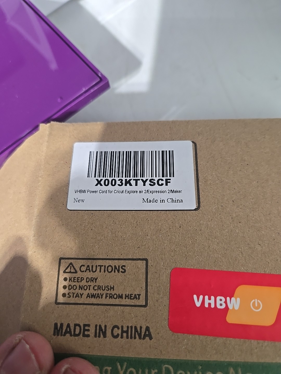 Cricut Explore Air 2 Smart Cutting Machine Only [Tested] With Power Adapter 