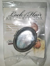 Lock of Hair "First Curl" Keepsake Box