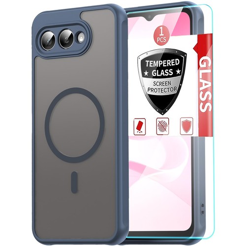 DpS for T-Mobile Revvl 8 Case, Magnetic with 8, Magnetic_Blue