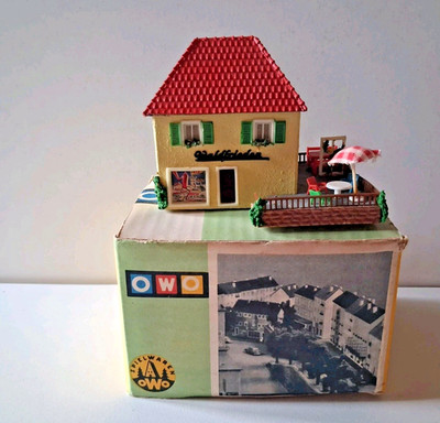 OWO Modellbau - 109/1550  - H0 - Café Waldfrieden Konditorei Bäckerei - OVP
