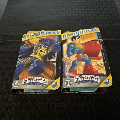 Imaginext 2020/2021 DC Super Friends Classic Batman & Superman! Lot Of 2