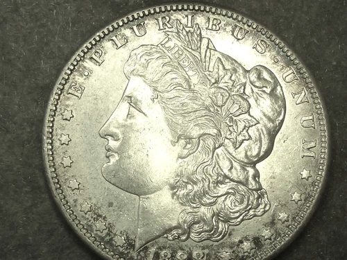 1888-S MORGAN SILVER DOLLAR BU