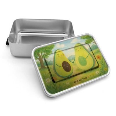 Lunchbox Avocado Pärchen Design - Geschenk Liebe Lunchdose Schwangerschaft