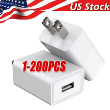 Universal 5V 1A US Plug USB AC Wall Charger Power Adapter For Smart Phone Lot