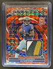 2023 Panini Spectra Lamar Jackson Max Impact Patch Neon Orange #9/10 Ravens