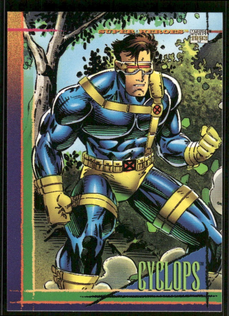 Cyclops 1993 Marvel Universe Skybox Card #115 (NM)