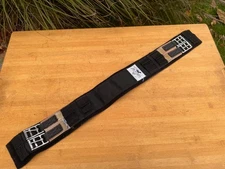 Professional's Choice Black Neoprene English Horse Dressage Girth ~ Size 28"