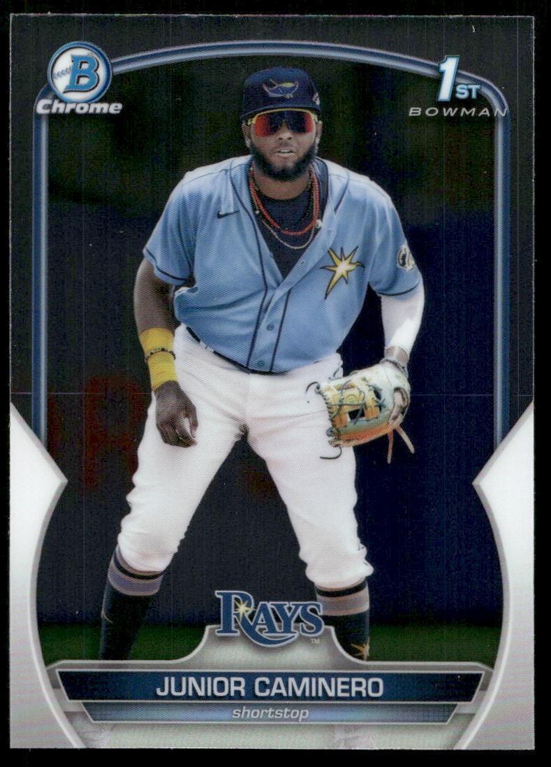 CZB584 - 2023 Bowman Chrome - Junior Caminero #BCP-61 - 1st Bowman