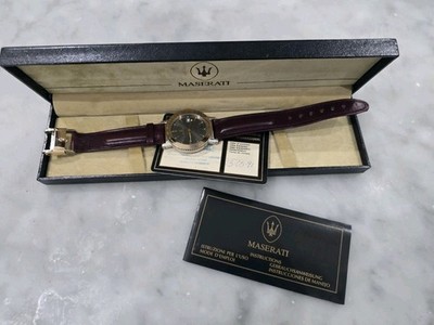 MASERATI OFFICIAL TIMEPIECE Ghibli watch Uhr - Neu
