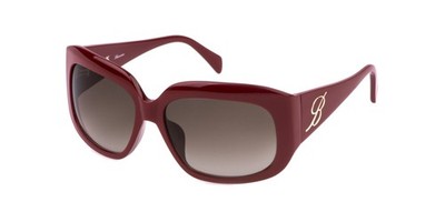 Blumarine Sonnenbrille SBM865 Bordeaux glänzend 61/16/135 Damen