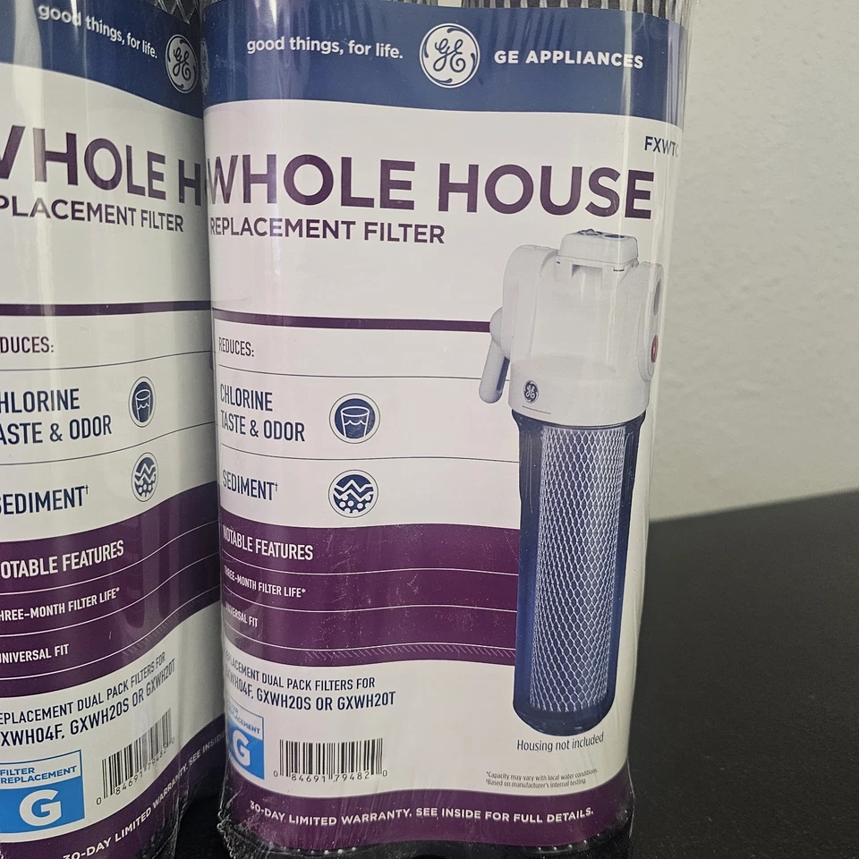 12FILTERS GE Universal Whole House Replacement Water Filter Cartridge FXWTC 6pak - Image 2 of 4