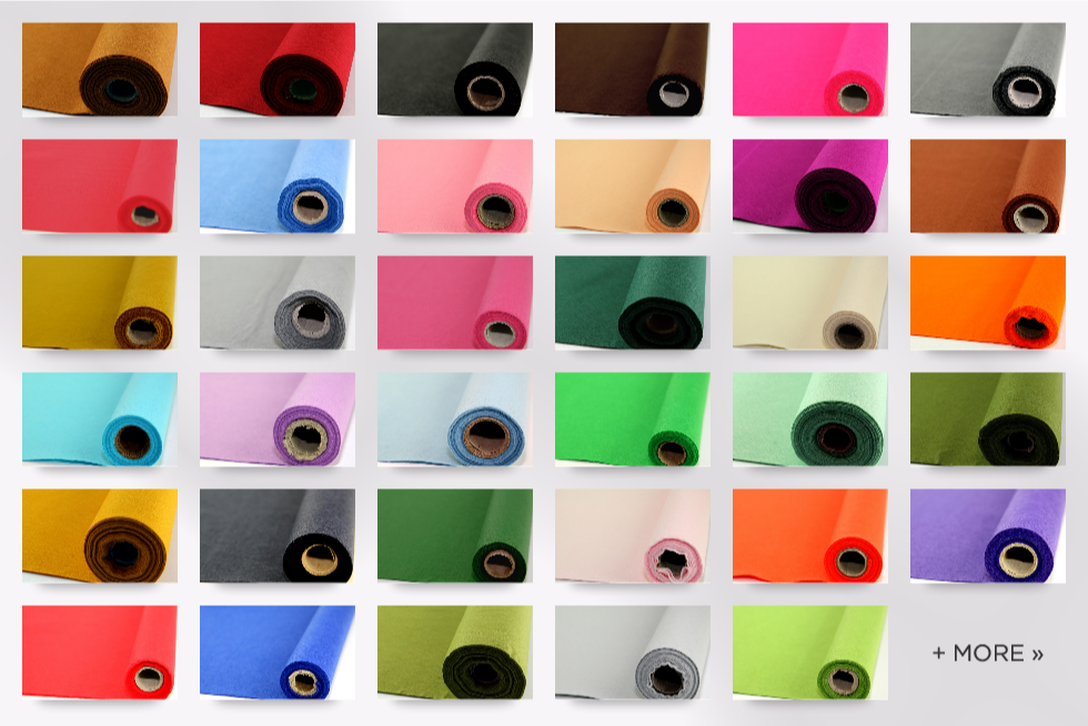 PATIKIL Foglio Di Feltro Morbidissimo Rosso Rosa 100x100cm - Spessore 3mm, Tessuto In Fibra Di Poliestere Per Artigianato Fai Da Te, Cucito E Decorazioni
