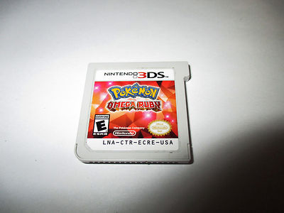 Pokemon Omega Ruby (Nintendo 3DS) XL 2DS Game