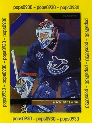 Kirk McLean, Vancouver Canucks, 1998, SP Authentic, foiled, #159