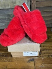 Children  s House Slippers Snuggly-Y Children Size 2 Red