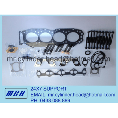 WLT WL-T VRS Head Gasket Kit + Head Bolt Set for Ford Courier Mazda Bravo B2500