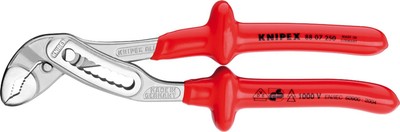 Wasserpumpenzange Alligator 250mm, tauchisoliert, KNIPEX