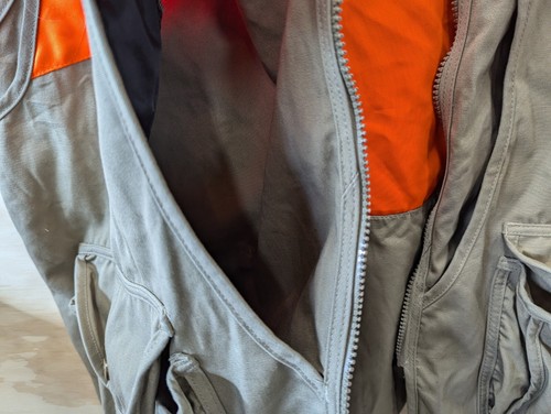 Bob Allen Upland XL Hunting Shooting Vest Men's Extra Large Blaze Orange - Picture 18 of 22