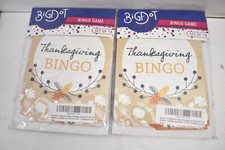 Lot of 2 Packs 48 Players Thanksgiving Bingo Cards Fall Festival Activity