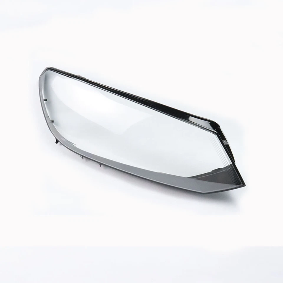 Par de cubiertas de faros transparentes para Volkswagen VW Touareg 2011-2014 Foto 3 de 4