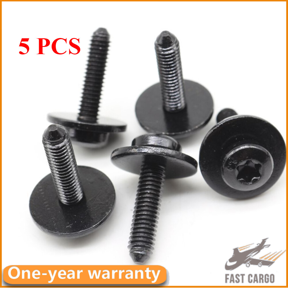 5 Pcs New VW N90993603 For Metal Torx Drive Inner Front Bumper