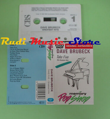 MC DAVE BRUBECK Take five his greatest hits 1990 germany POP no cd lp dvd vhs