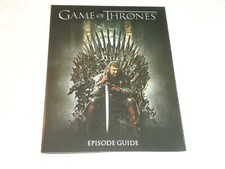 GAME OF THRONES episode guide INSERT only for SEASON 1, for the Blu-ray set