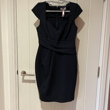 Lipsy Blue Cocktail Dress Size 10