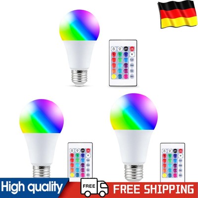 Smart Light Bulb 16 Color RGB Magic LED Spot Lamp Night Lamp with Remote Control