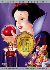 Snow White and The Seven Dwarfs DVD, 2-Disc Special Platinum Edition NEW