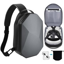 Hard Carrying Case for Oculus Meta Quest 3S/Qust 3/Quest 2/Vision Pro, Elite ...