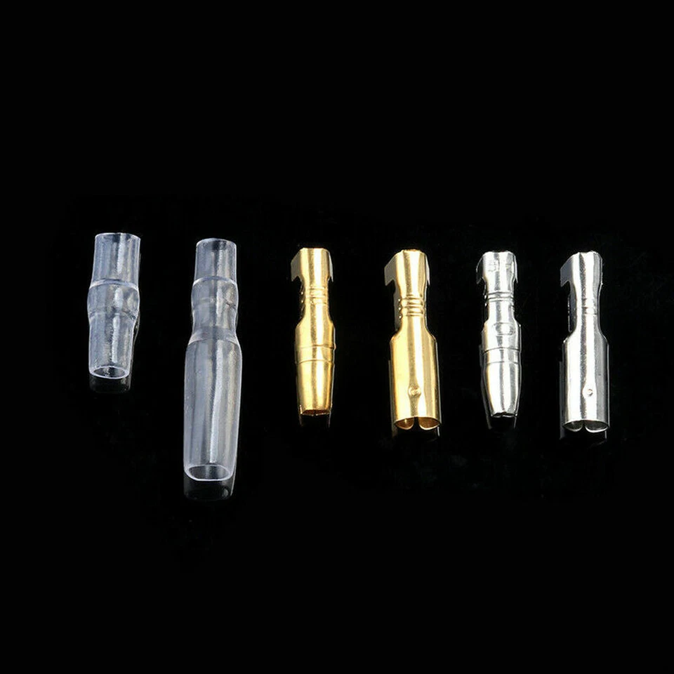 400PCS Motorcycle Brass Bullet Connector 3.9mm Male & Female Electrical Terminal - Image 4 of 4