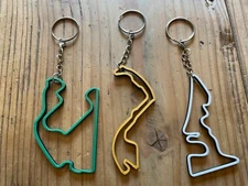 Formula 1 Track Keychain | F1 Gifts | Racing |
