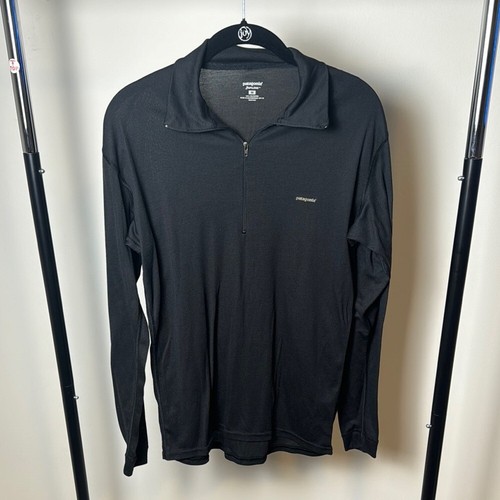 Patagonia Apilene Lightweight Quarte Zip Outdoor Adventure Jacket Pullover Med