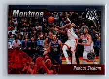 2019 Panini Mosaic #12 Pascal Siakam Montage Toronto Raptors