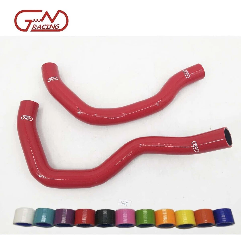 Kit de mangueras de radiador de silicona Fit 1989-1998 Nissan 180SX 240SX S13 S14 KA24DE 2,4 L Foto 2 de 4