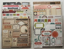 My Mind's Eye 12x12 Accessory Sheet-Variations-Lost & Found Halloween & More