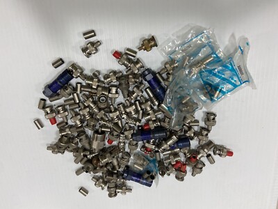 Misc Crimp on BNC Male RG59 Coax Connectors for CCTV cameras, Video, Etc
