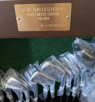 SEVE Ballesteros クラブセット NEW Seve Ballesteros “1990 Dunlop Ltd Ed. Matching Sets “SALE