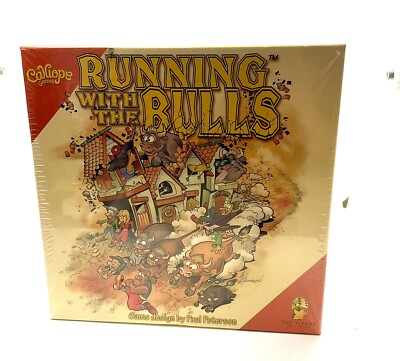 Running With The Bulls Board Game The Titans of Gaming New Sealed