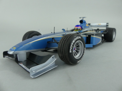 MINICHAMPS 1/18 - BAR 01 SUPERTEC TESTCAR 1999 VILLENEUVE - British American Racing - Miniature De Collection - Occasion