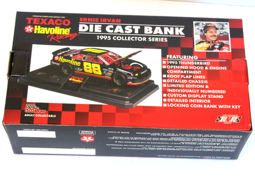 Ernie Irvan #88 - Collector Series 1:24 NASCAR Texaco Havoline Bank - 1995 - Picture 11 of 11
